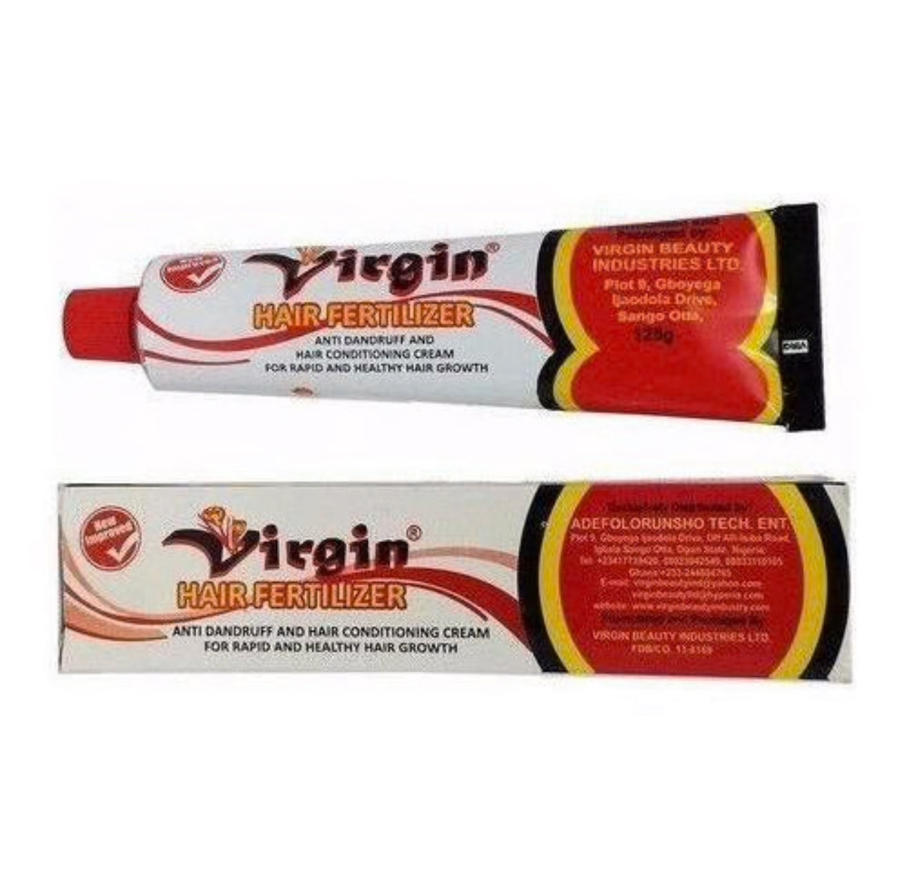 Virgin Hair Fertilizer Jar 125g