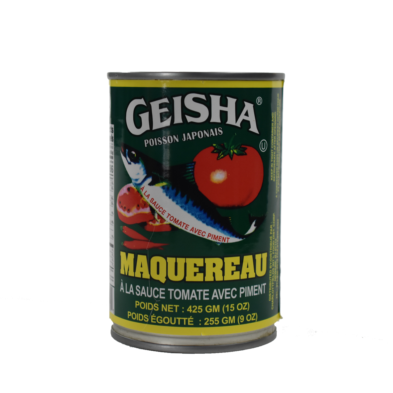 Geisha Mackerel in Tomato Sauce 5.5oz - Break Stop