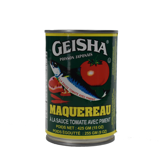 Geisha Mackerel in Tomato Sauce 5.5oz - Break Stop
