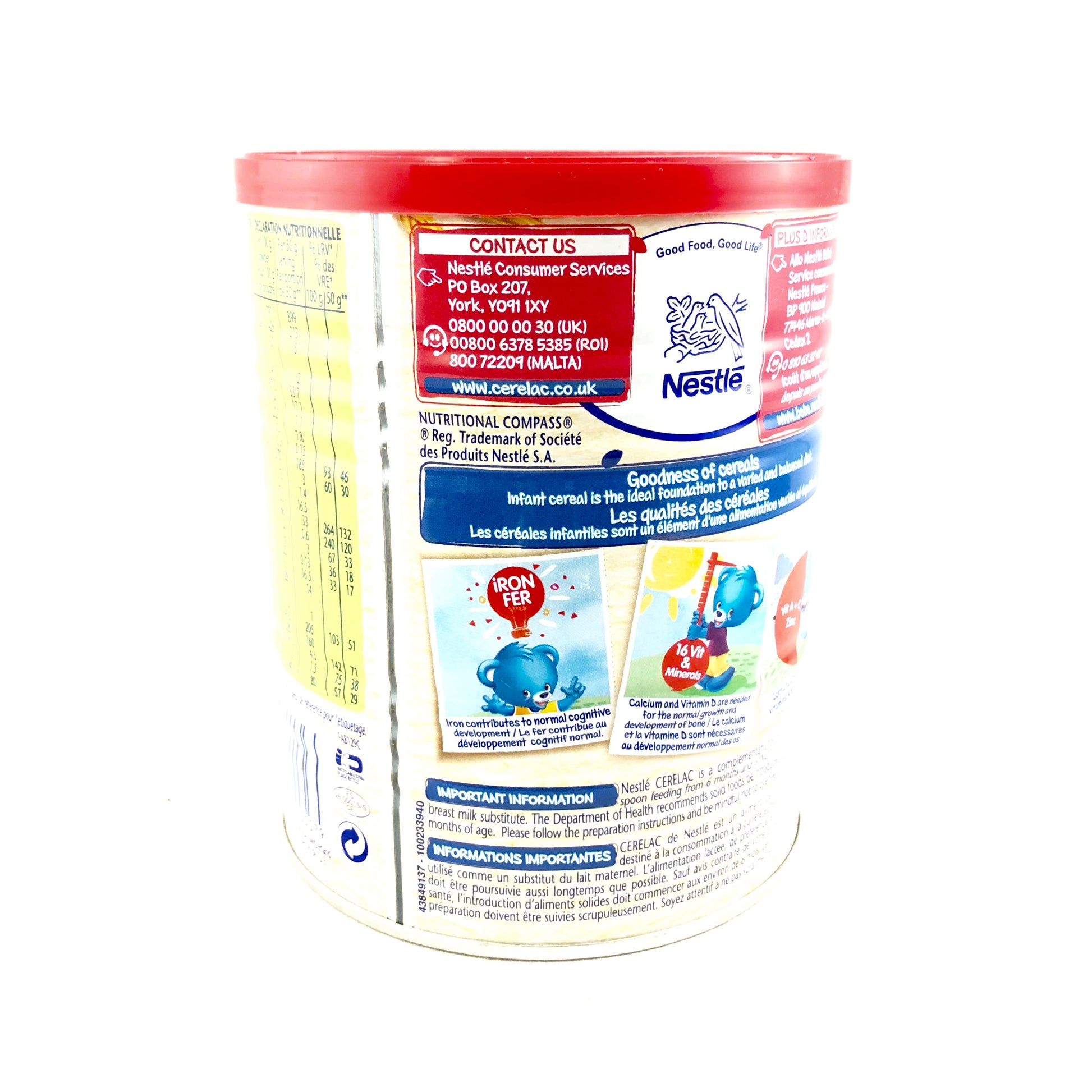 Cerelac Wheat With Milk 400g - Red - Break Stop