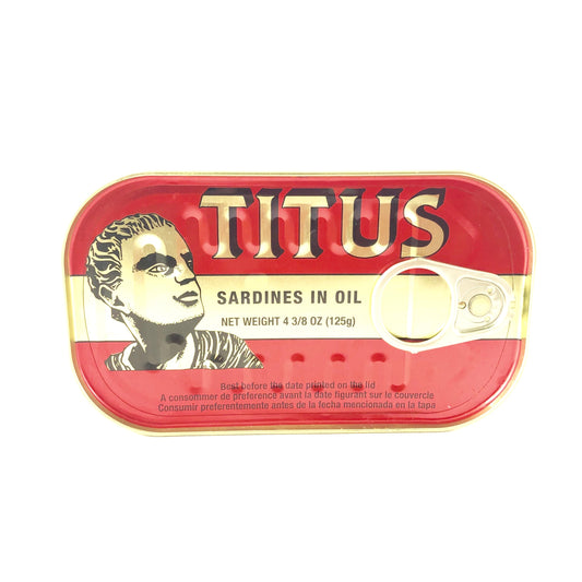 Titus Sardines in Oil 4oz - Break Stop
