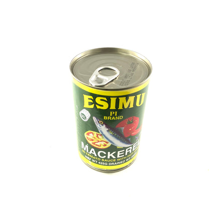 Esimu Mackerel in Tomato Sauce with Hot Chili