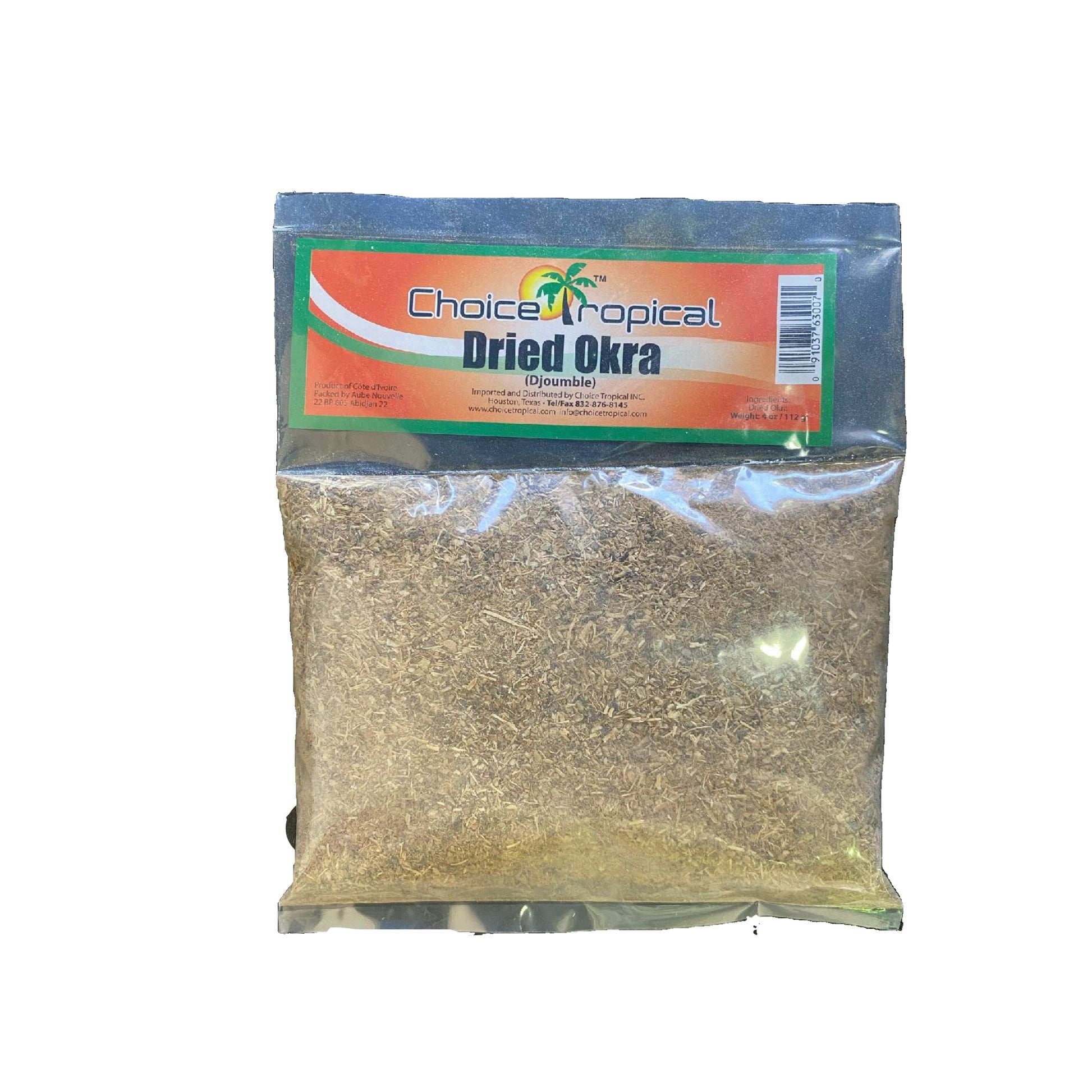 Ground Dried Okra 4oz - Break Stop