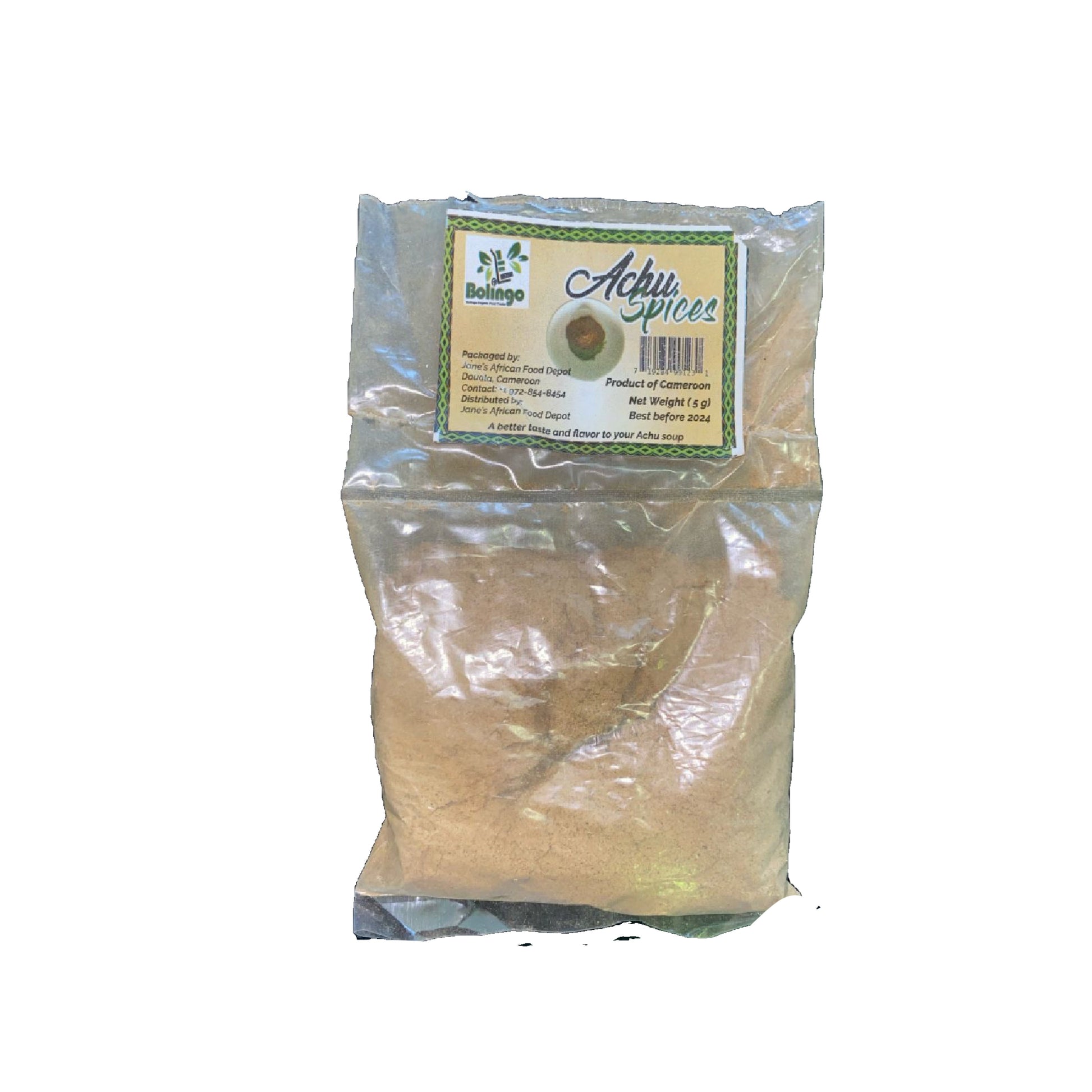 Cameroon Achu Spice-Taro Yellow Soup-5g - Break Stop