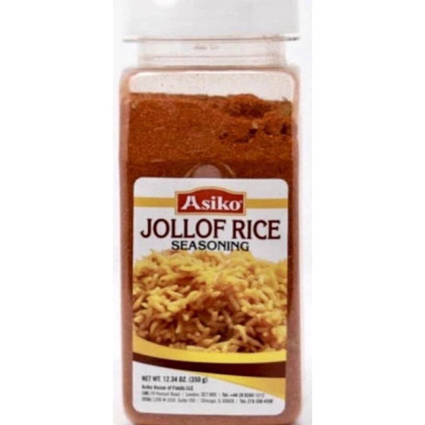 Asiko Jollof Rice Seasoning/ Mix - Break Stop